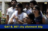 GAT-B, BET city allotment slip