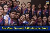 Goa Class 10 result 2023