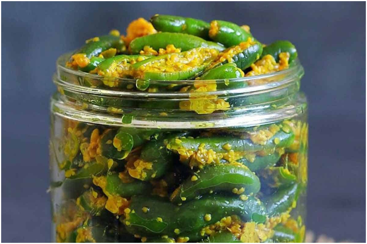 Green Chilli Pickle Recipe