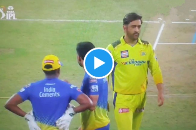 IPL 2023 CSK vs DC MS Dhoni Deepak Chahar IPL 2023 CSK vs DC MS Dhoni Deepak Chahar