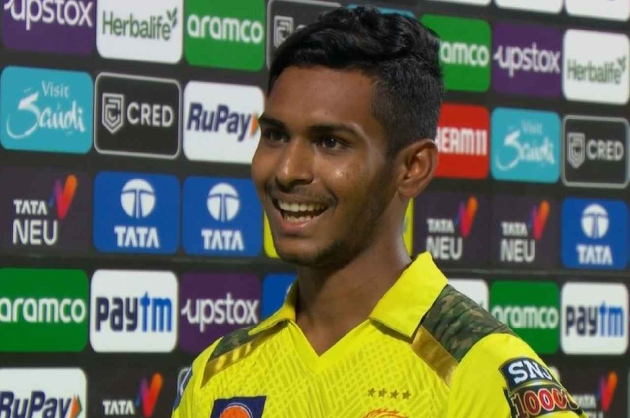IPL 2023 CSK vs MI Matheesha Pathirana IPL 2023 CSK vs MI Matheesha Pathirana