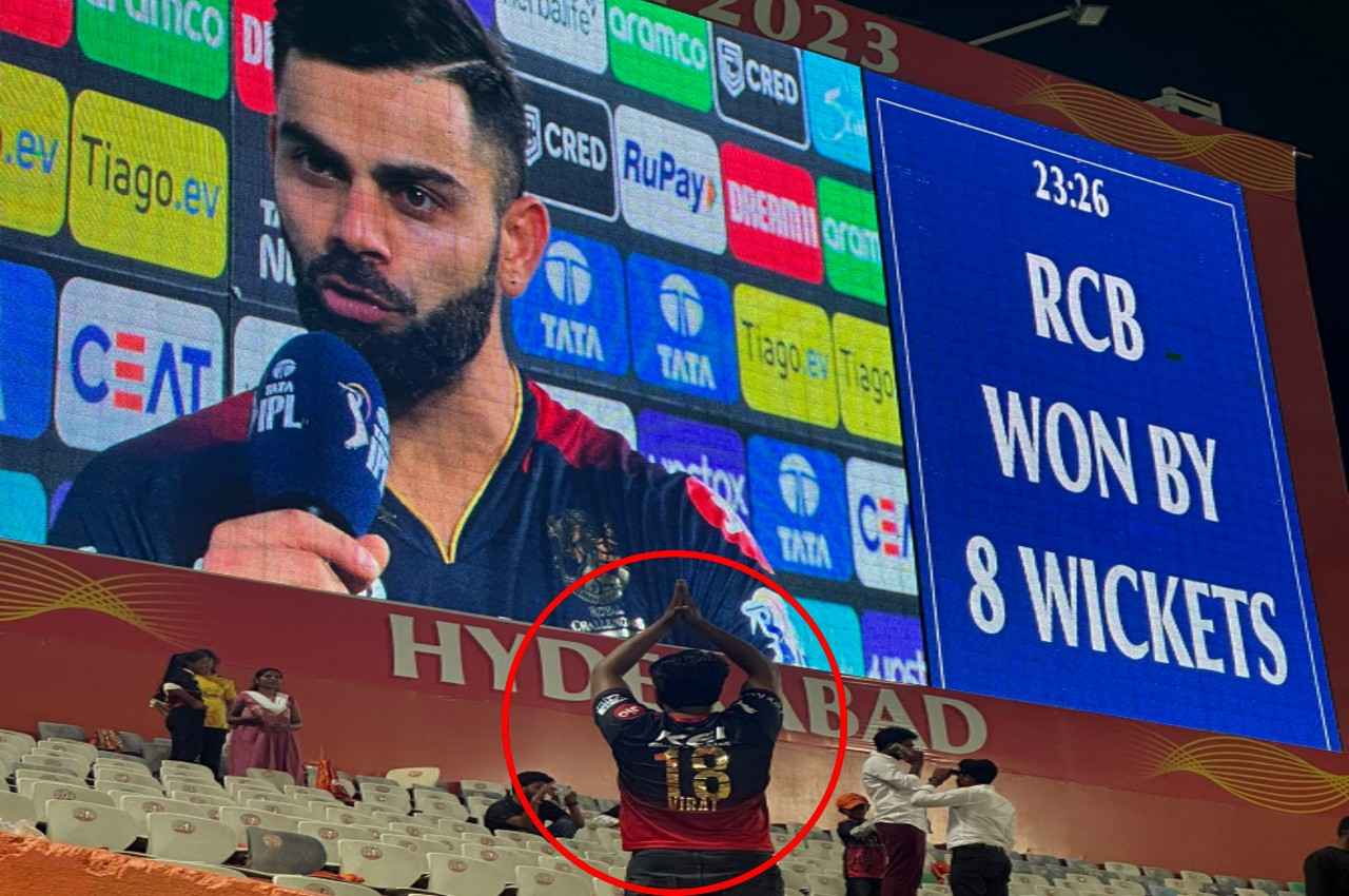 IPL 2023 SRH vs RCB Virat Kohli fans hyderabad