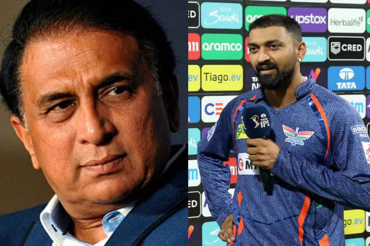 IPL 2023 Sunil Gavaskar Krunal Pandya