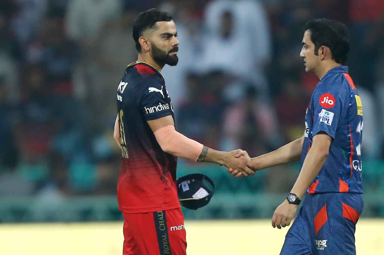 IPL 2023 Virat Kohli Gautam Gambhir