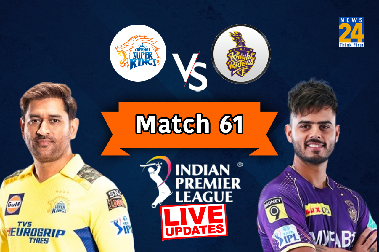 IPL 2023, CSK vs KKR Live Update