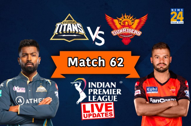 IPL MATCH 62 GT vs SRH Live Updates IPL 2023, GT vs SRH Live Update