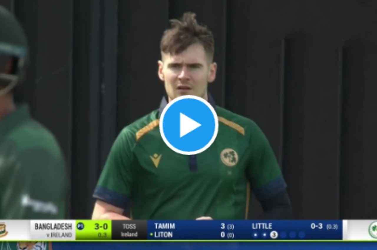 IRE vs BAN Josh Little Litton Das
