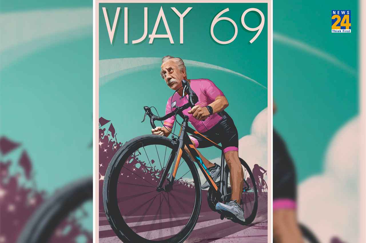 Vijay 69 First Poster: साइकिल चलाते नजर आए अनुपम खेर, 'विजय 69' का पहला पोस्टर रिलीज