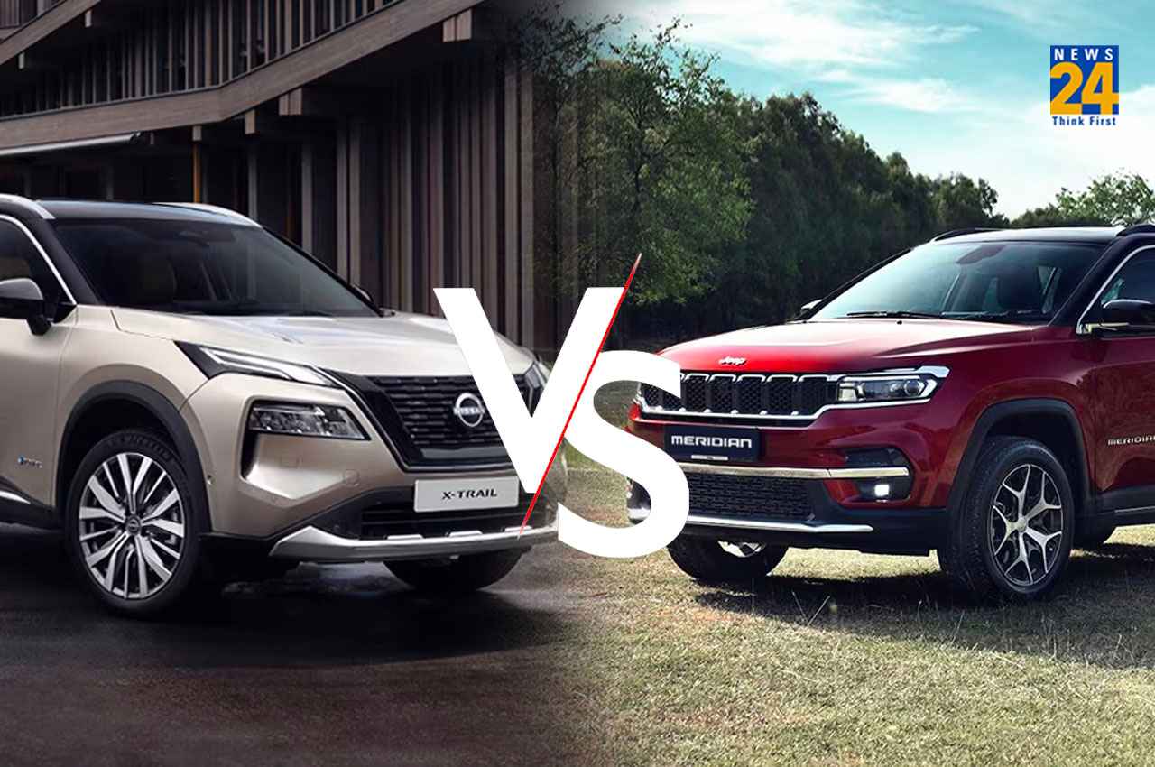 Jeep Meridian VS Nissan X-Trail:Jeep में बड़ा बूट स्पेस तो Nissan में जबरदस्त सेफ्टी फीचर्स, जानें कंपैरिजन