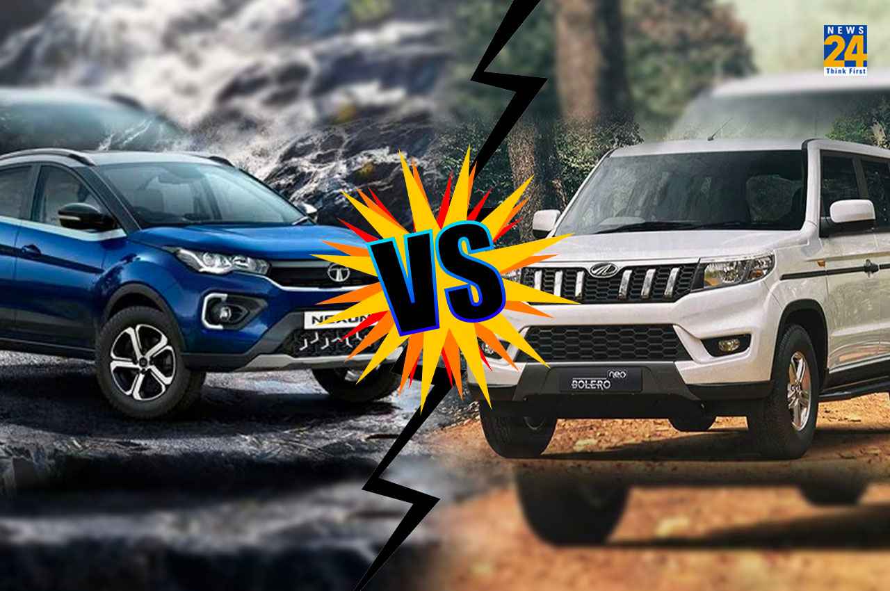 Nexon में 22 kmph की माइलेज, Bolero में मिल रहा 1.5 लीटर का दमदार इंजन, दोनों में से कौन सी SUV बेहतर, जानें कंपैरिजन