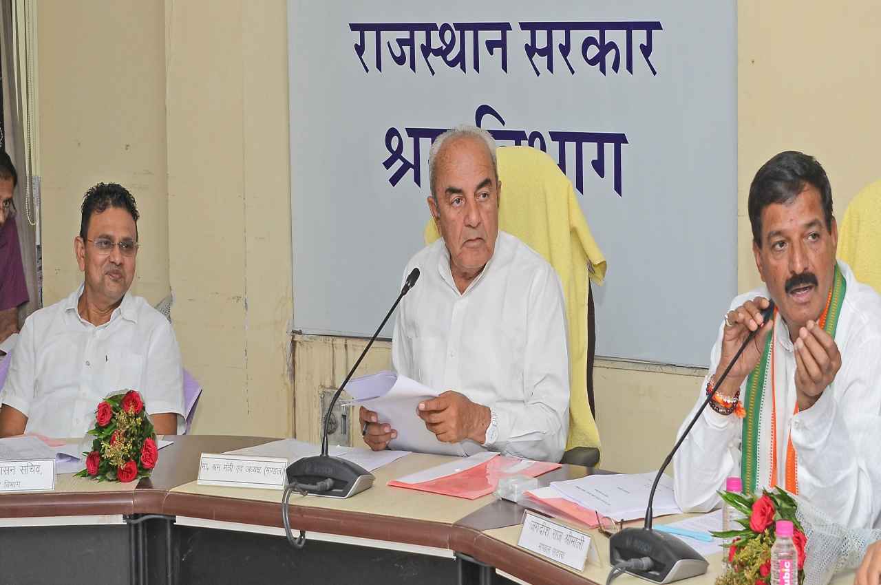 Jaipur News: 'श्रमिकों को बेहतर स्वास्थ्य सेवाएं देने के लिए प्रतिबद्ध है राज्य सरकार'- श्रम राज्य मंत्री सुखराम
