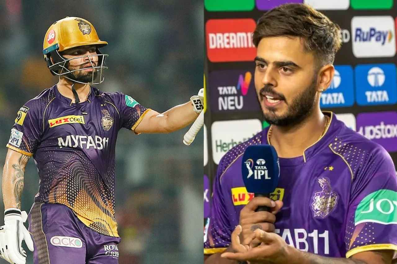 KKR vs LSG Rinku Singh Nitish Rana