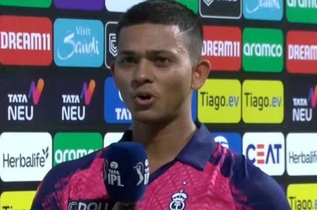 KKR vs RR Yashasvi Jaiswal KKR vs RR Yashasvi Jaiswal