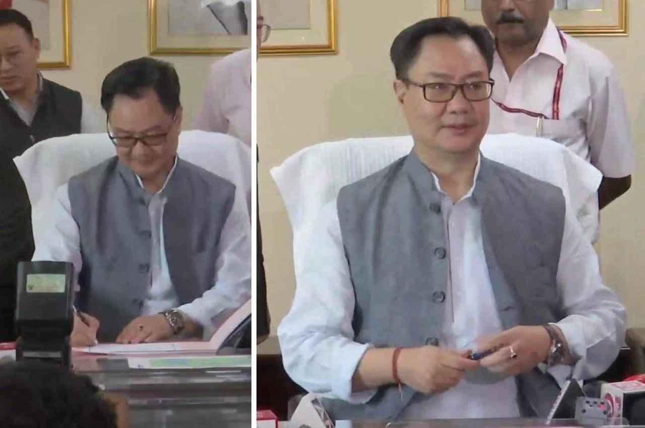 कानून मंत्री के पद से हटाए जाने के एक दिन बाद रिजिजू बोले- ये पीएम मोदी का विजन, सजा नहीं
