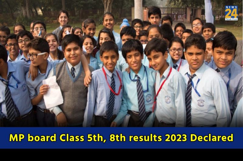 MP board Class 5th, 8th results 2023 Declared