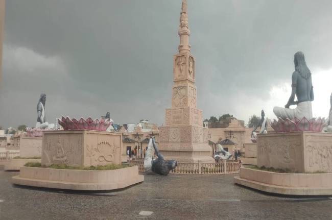 Mahakal Lok fell in storm