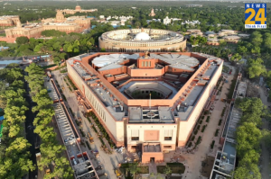 New Parliament Building, Parliament Interior Designs, Parliament Inauguration, Ashok Chakra, Rajasthan marbles