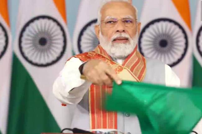 Northeast First Vande Bharat Express PM narendra modi, northeast first Vande Bharat Express, Assam