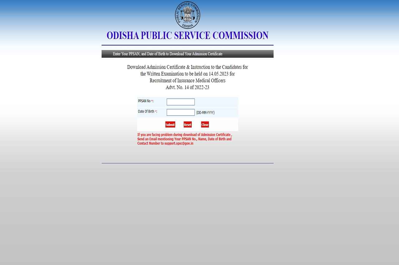 OPSC IMO admit card 2023: बीमा चिकित्सा अधिकारी पदों पर भर्ती परीक्षा के लिए एडमिट कार्ड जारी, यहां करें डाउनलोड