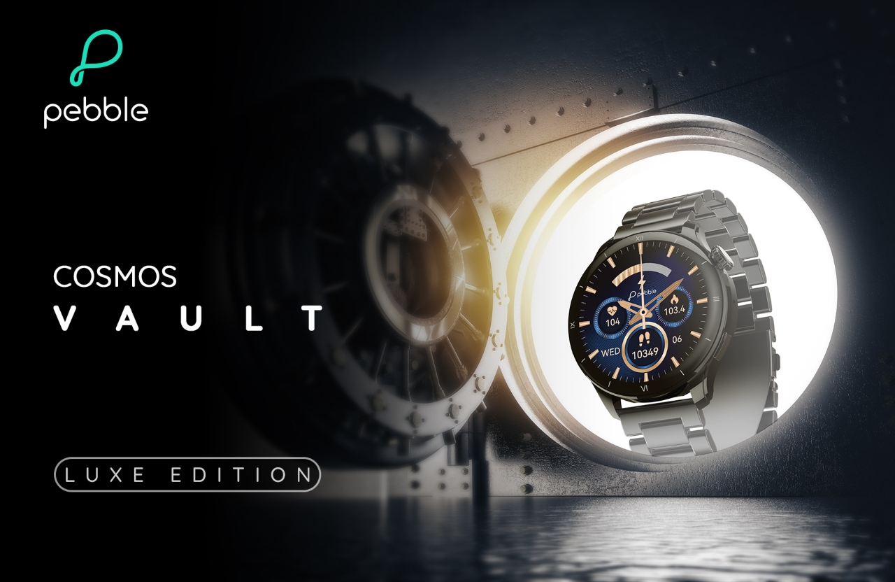 Pebble Cosmos Vault, Smartwatch, Pebble Smartwatch, Smartwatch under 4000, best Smartwatch