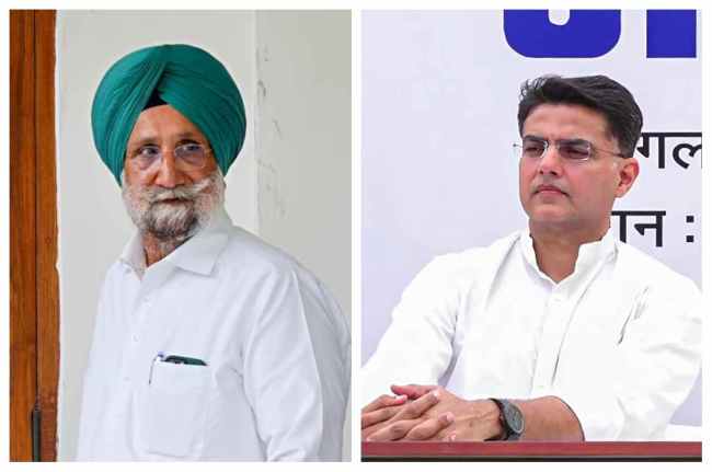 Rajasthan Politics, Randhwa Target Sachin Pilot Rajasthan Politics, Randhwa Target Sachin Pilot