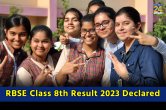 Rajasthan RBSE Class 8th Result 2023