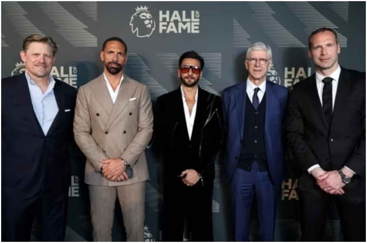 Ranveer Singh: प्रीमियर लीग एंबेसडर रणवीर सिंह बोले- 'महानतम खिलाड़ियों से मिलना एक शानदार अनुभव रहा'