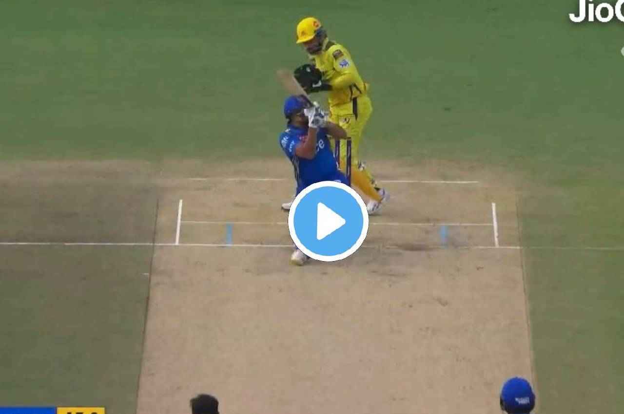 Rohit Sharma out on a duck