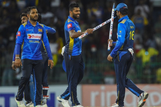 SL vs AFG Dimuth Karunaratne