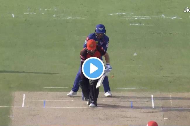 SRH vs LSG live Krunal Pandya dismissed Aiden Markram