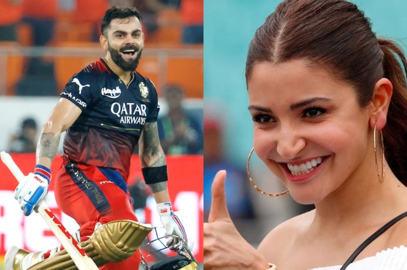 SRH vs RCB Virat Kohli Anushka Sharma