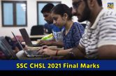 SSC CHSL 2021 Final Marks