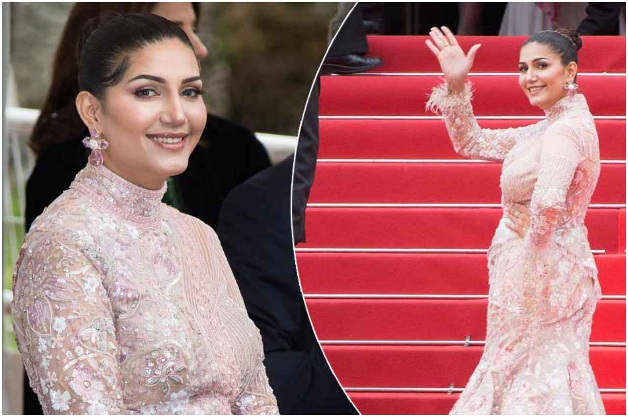 Cannes Film Festival 2023: कान्स में हरियाणवी डांसर का डेब्यू, रेड कार्पेट पर दिखा सपना चौधरी का जलवा