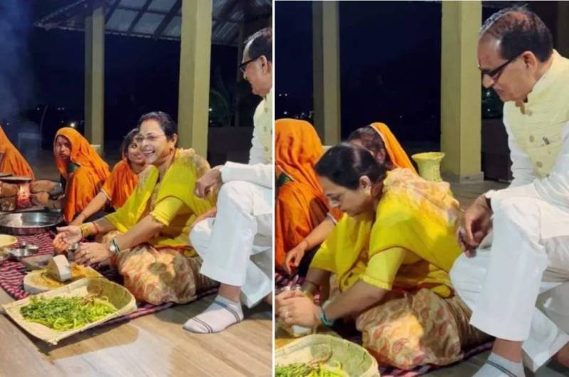 Shivraj Singh Chouhan, Shivraj Singh Chouhan marriage anniversary, congress, Rs 500 cylinder news