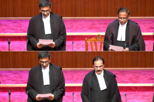 dy chandrachud, kv viswanathan, prashant mishra, SC Collegium, Supreme Court, Supreme court judge, Supreme Court judges