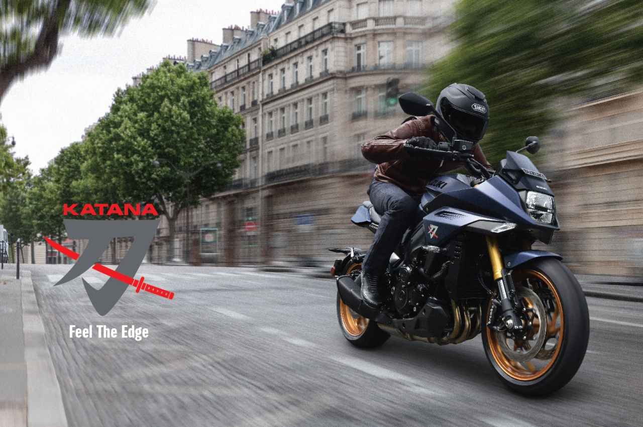 Suzuki की धांसू बाइक Katana में मिलते हैं स्मार्ट कलर और जानदार सेफ्टी फीचर्स