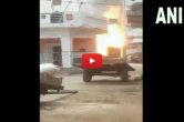 UP News, Ghaziabad News, Gas Cylinder Godown, Ghaziabad Video