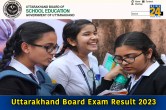 Uttarakhand Board Exam Result 2023