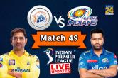 IPL 2023 MI vs CSK Live