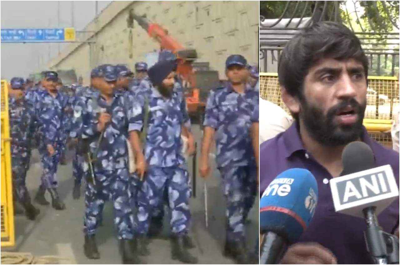 Wrestler March to New Parliament, New Parliament Building, Delhi Police, Delhi Border, Wrestlers Portest