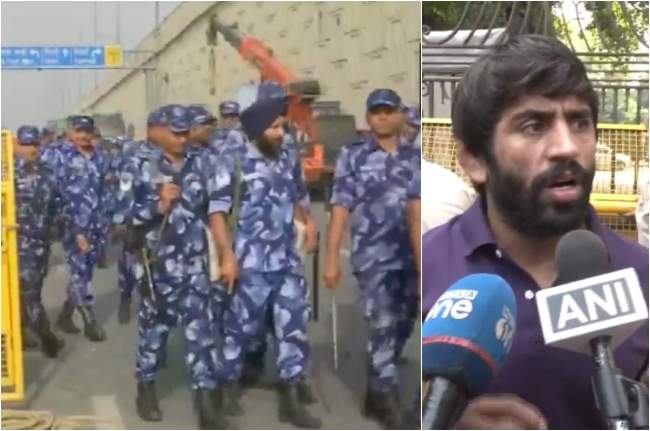 Wrestler March to New Parliament, New Parliament Building, Delhi Police, Delhi Border, Wrestlers Portest