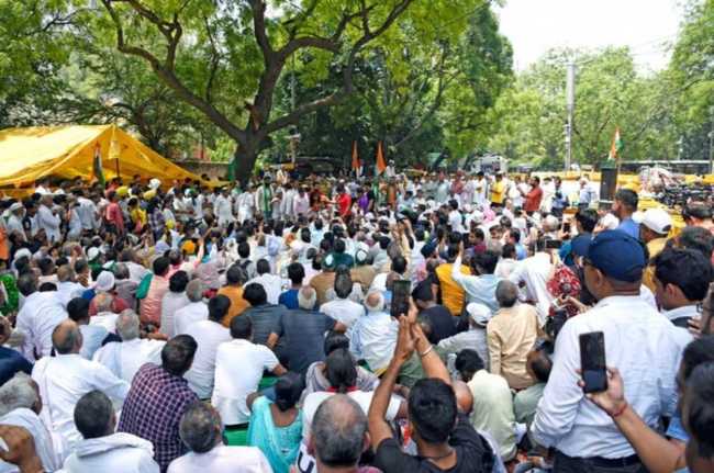 Wrestlers Protest, Jantar Mantar, Haryana Wrestling Association