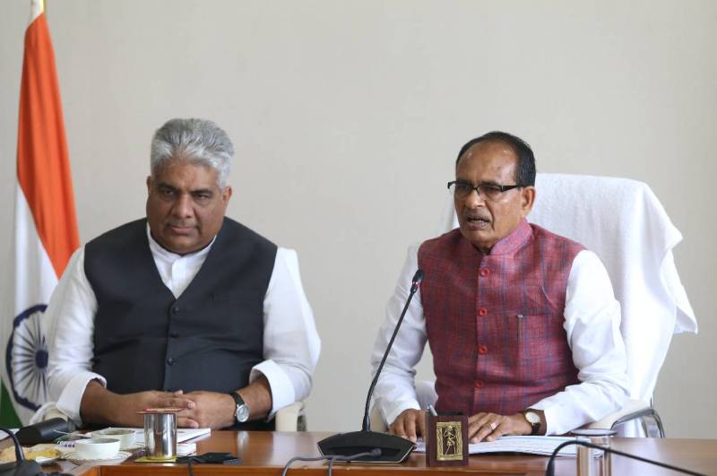 cm shivraj minister bhupendra yadav