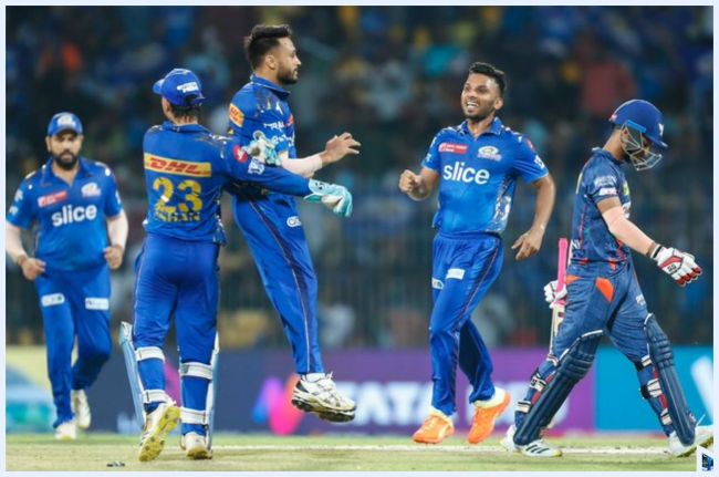 IPL 2023 MI Beat LSG IPL 2023 MI Beat LSG