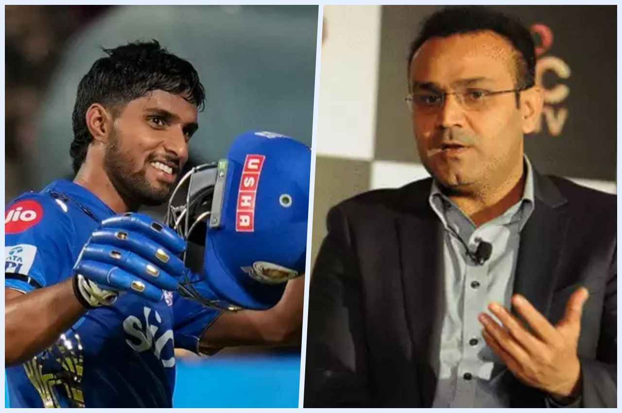 Virender Sehwag gave special advice to Tilak Verma Virender Sehwag gave special advice to Tilak Verma
