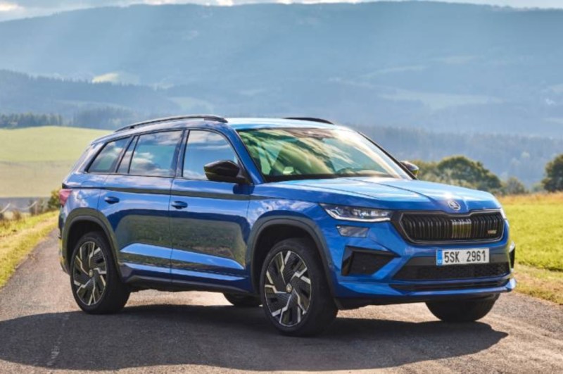 Skoda Kodiaq 2023, suv cars, petrol cars. cars under 37 lakhs