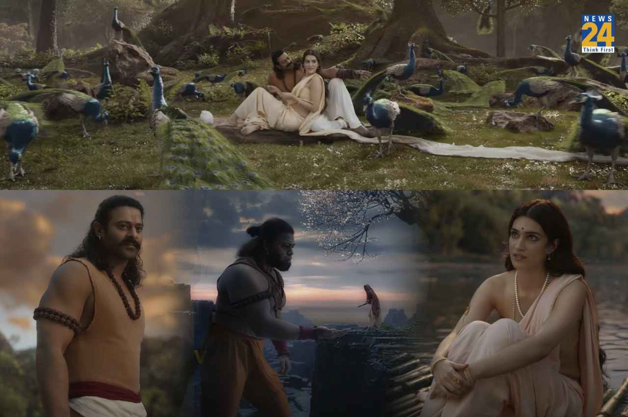 Adipurush's Ram Siya Ram Song Out: पांच भाषाओं में रिलीज हुआ फिल्म का दूसरा गाना, 'राम सिया राम' ने जीता फैंस का दिल