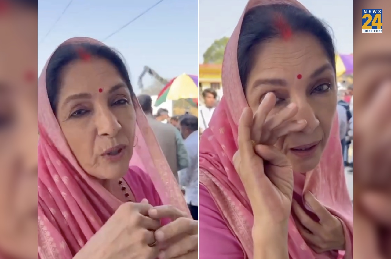 Neena Gupta Share Video From Panchayat 3 Set