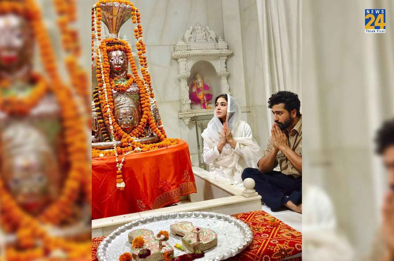 Zara Hatke Zara Bachke: फिल्म की रिलीज से पहले भोलेनाथ की शरण में सारा और विक्की, शिव भक्ति में डूबे नजर आए दोनों स्टार्स