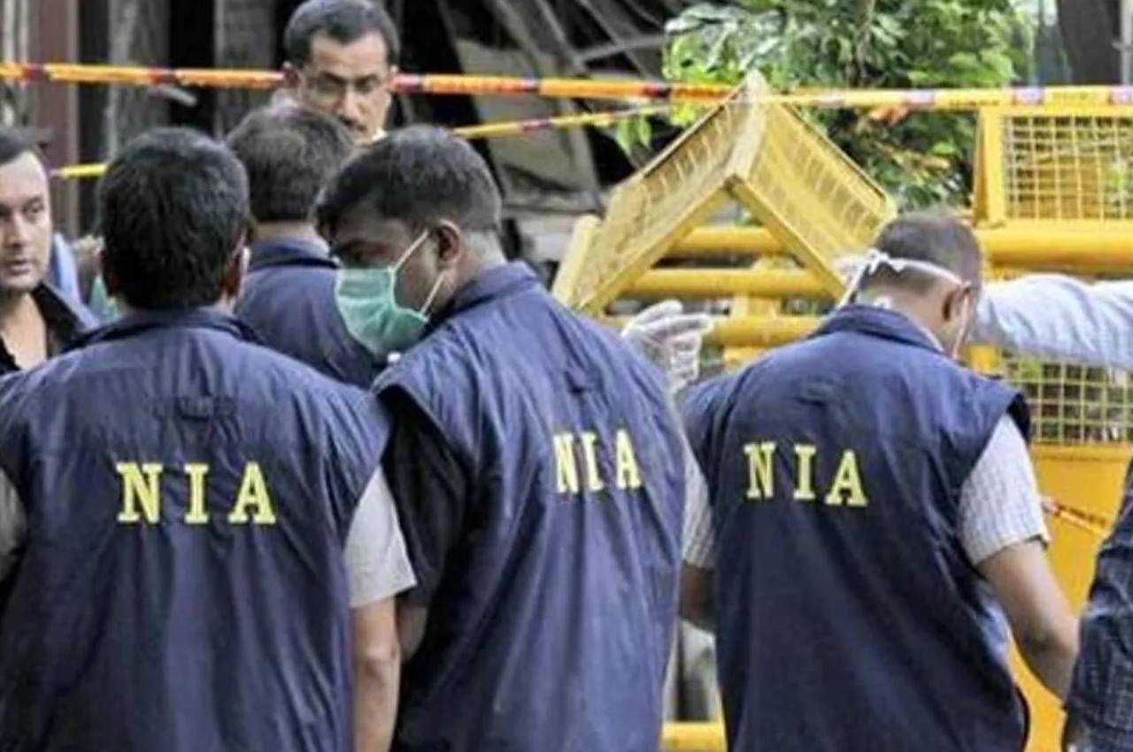 nia raids in mp bhind and barwani